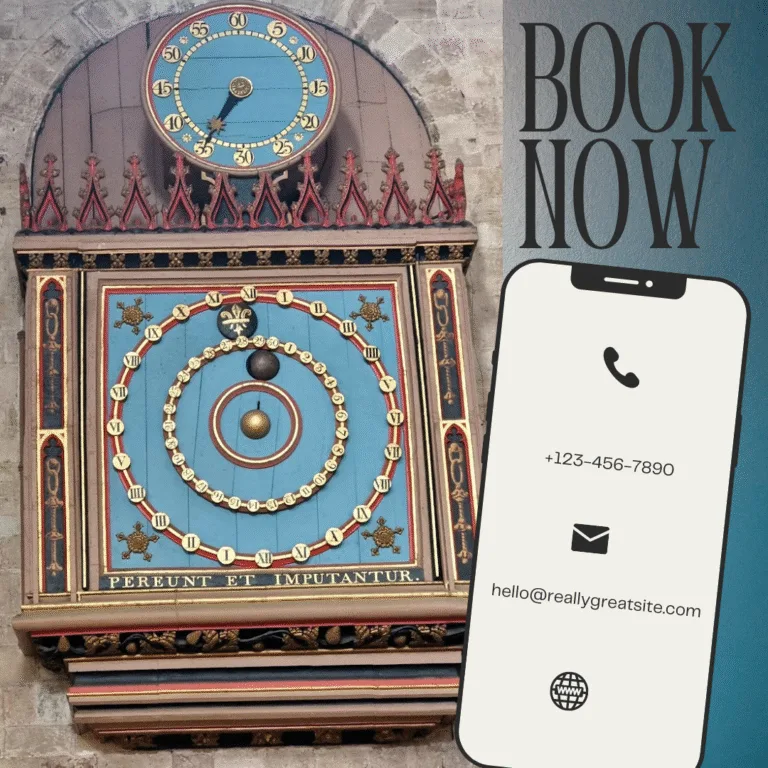 Booking page